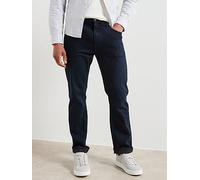 Tommy Hilfiger Regular Mercer Night Blue Straight Fit Jeans - Dark Blue, Dark Blue, Size 30, Inside Leg Regular, Men Dark Blue