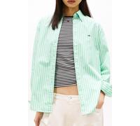 Tommy Hilfiger Regular Poplin Shirt Tropical Tide/stripe size M | Button-Down Shirts Outlet | Women M