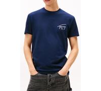 Tommy Hilfiger Regular Sign Backprint T-shirt Dark Night Navy size S | Print T-Shirts Outlet | Men | Black S