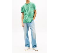 Tommy Hilfiger Regular Stripe Ss Tee Bahama Green Stripe size S | Print T-Shirts Outlet | Men | Green S