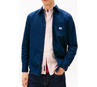 Tommy Hilfiger Regular Washed Twill Shirt Dark Night Navy size L | Formal Shirts Outlet | Men | Black L