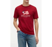Tommy Hilfiger Main Flag Short Sleeve T-shirt Red XL Men
