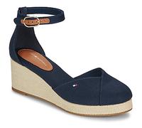 Tommy Hilfiger Sandals FLAG CLOSED TOE MID WEDGE ESPAD in Blue 7