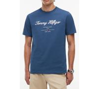 Tommy Hilfiger Script Logo Tee Aegean Sea size XXL | Basic T-Shirts Outlet | Men XXL