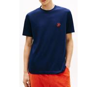 Tommy Hilfiger Script Monogram T-shirt Carbon Navy size L | Basic T-Shirts Outlet | Men | Blue L