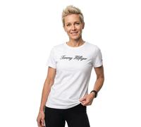 Tommy Hilfiger Script Short Sleeve T-shirt White XS Woman