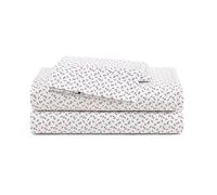 Tommy Hilfiger - Sheet Set, Cotton Percale Bedding with Matching Pillowcases, Crisp & Cool, Premium Quality Home Essentials (Atlantic Anchors Red, Twin XL)