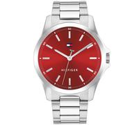 Tommy Hilfiger Silver Mens Analogue Watch Bruce 1710677