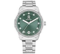 Tommy Hilfiger Silver Womens Analogue Watch Th85 Crystals 1782759