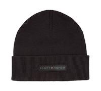Tommy Hilfiger Skyline Beanie AM0AM11495BDS - Man - Cotton Black 21,5 x 23,0