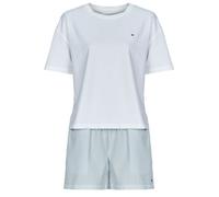 Tommy Hilfiger Sleepsuits JERSEY TEE SEERSUCKER SHORT SET in White EU M