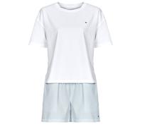 Tommy Hilfiger Sleepsuits JERSEY TEE SEERSUCKER SHORT SET in White EU S