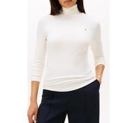 Tommy Hilfiger Slim 5x2 Rib Roll-neck Ivory Silk size 3XL | Sweaters Outlet | Women | White 3XL