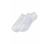 Tommy Hilfiger Women's Sneaker 2P Ankle Socks, White, Size 35