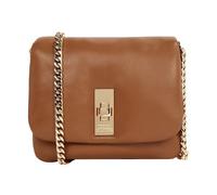 Tommy Hilfiger Soft Leather Mini Bag Shoulder Bag Genuine Leather 18 cm brown