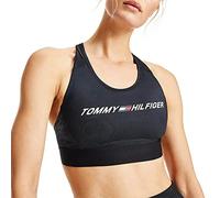 Tommy Hilfiger Sportswear Mid Intensity Graphic Racer Bra S