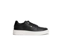 Tommy Hilfiger Sporty Cupsole Leather Trainers Black size 38 | Sneakers Outlet | Women | Black 38