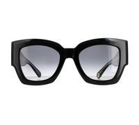 Tommy Hilfiger Square Womens Black Dark Grey Gradient TH 1862/S - One Size
