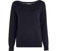Tommy Hilfiger Stitch Boa Sweater Blue XS Women