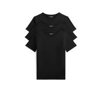 Tommy Hilfiger Um0um03137 Short Sleeve Base Layer 3 Units Black M Men