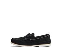 Tommy Hilfiger Suede Boat Shoes, Navy, Size 45, Men Navy