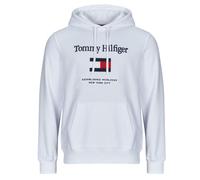 Tommy Hilfiger Sweatshirt TOMMY EMBRO FLAG HOODIE in White EU XL