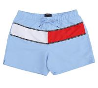 Tommy Hilfiger Swim Shorts Flag Swim Shorts Blue Light Blue Sweet Blue