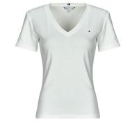 Tommy Hilfiger T shirt NEW SLIM CODY V-NK SS in White EU XS