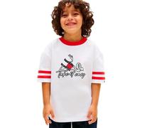 Tommy Hilfiger Take It Easy Short Sleeve T-shirt White 6 Years Boy