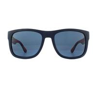 Tommy Hilfiger Men's Rectangle Blue Blue Sunglasses Tommy Hilfiger Blue One Size
