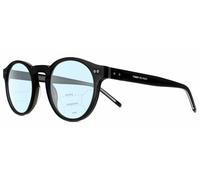 Tommy Hilfiger TH 1795/S Unisex Multi-Focus Blue Light Glasses Black Silver 50mm