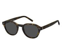 Tommy Hilfiger TH 1970/S 086/IR Man Sunglasses Bio-cecid Havana Grey Round
