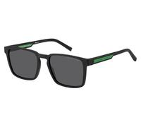 Tommy Hilfiger Man TH 2088/S 003/IR Sunglasses Bio polyamide Black-opaque Grey Squared