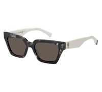 Tommy Hilfiger TH 2101/S TCB/70 Woman Sunglasses Acetate Havana Brown Geometric