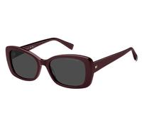 Tommy Hilfiger TH 2225/S LHF/IR Womenâs Sunglasses Burgundy Size 54