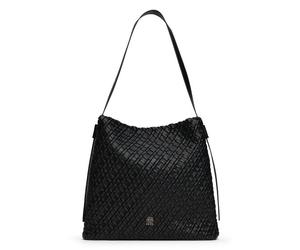 Tommy Hilfiger TH Braided Shoulder Bag 36 cm black