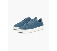 Tommy Hilfiger TH Court Suede Mens Trainers - Aegean Sea - Aegean Sea - UK10 EU44 US11