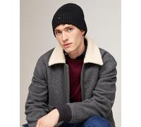 Tommy Hilfiger TH Flag Mens Pima Cotton Beanie - Grey - One Size