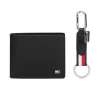 Tommy Hilfiger TH Gifting Wallet Genuine Leather 10.5 cm Gift box black
