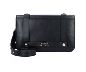 Tommy Hilfiger TH Heritage Shoulder bag Leather 22 cm black