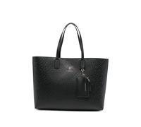 Tommy Hilfiger TH Icon embossed tote bag - Black One Size