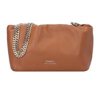 Tommy Hilfiger TH Luxe Shoulder bag Genuine Leather 21 cm brown