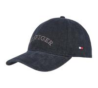 TOMMY HILFIGER TH Monotype Soft Wash 6 Panel Cap Black, black, One Size