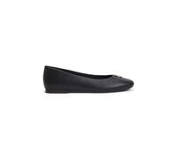 Tommy Hilfiger Women's Th Plate Leather Ballerina Fw0fw09374Ballerinas