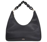 Tommy Hilfiger TH Soft Shoulder Bag Genuine Leather 38 cm black