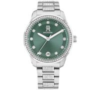 Tommy Hilfiger TH85 Crystals 1782759 - Woman - 36 mm - Analogue - Quartz - Mineral Glass Green 17 mm