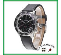 Tommy Hilfiger TH85 Men's Quartz Chronograph Watch 1792162 Black Dial Leather