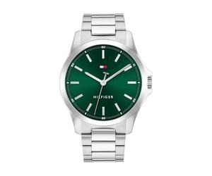 Tommy Hilfiger Three Hand Quartz Movement Watch for Men with Silver Stainless Steel Bracelet - 1710672