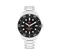 Tommy Hilfiger Three Hand Quartz Movement Watch for Men with Silver Stainless Steel Bracelet - 1792203