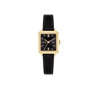 Tommy Hilfiger Three Hand Quartz Movement Watch for Women with Black Leather Strap - 1782835